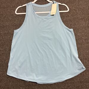 All In Motion Women's Blouse Activewear Workout Tank Blue Large